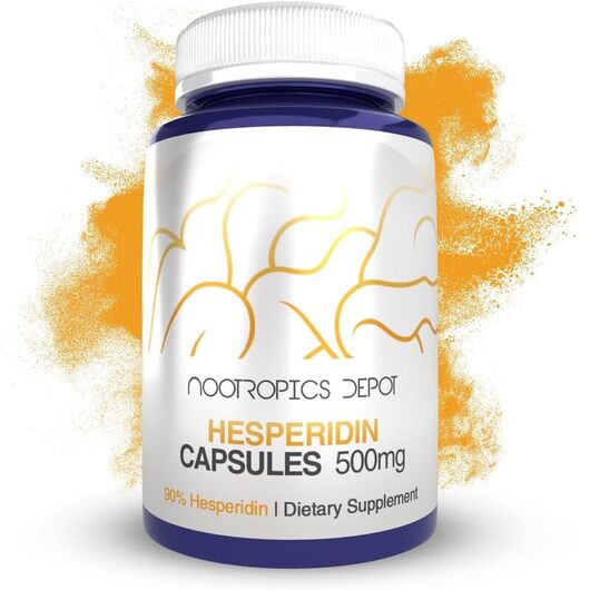 Основне фото товара Nootropics Depot, Hesperidin Capsules, Гесперидин, 60 капсул