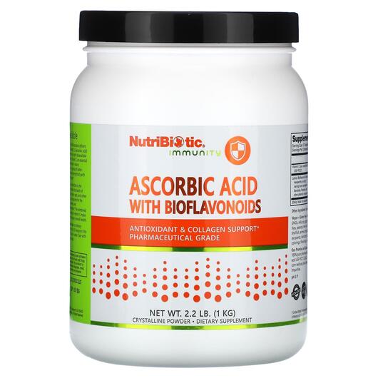 Основне фото товара Immunity Ascorbic Acid with Bioflavonoids, Вітамін C Аскорбінова 