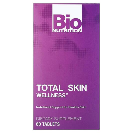 Основне фото товара Total Skin Wellness, Шкіра нігті волосся, 60 таблеток