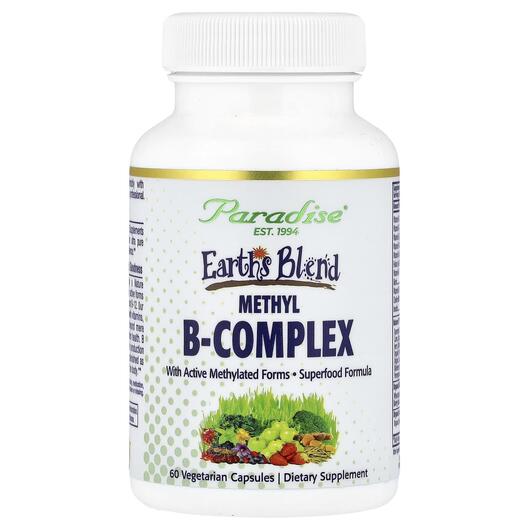 Основне фото товара Earth's Blend B-Complex with Nature's C, B-комплекс, 60