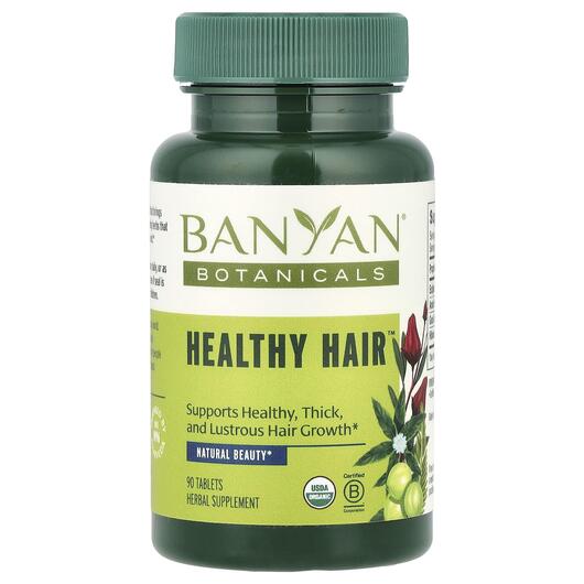 Основное фото товара Banyan Botanicals, Витамины для волос, Healthy Hair, 90 таблеток