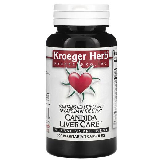 Основне фото товара Co Candida Liver Care, Co Candida Догляд за печінкою, 100 капсул