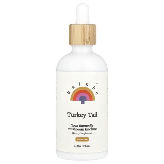 Основне фото товара Rainbo, Turkey Tail Alcohol-Free, Гриби Хвіст Індички, 100 мл