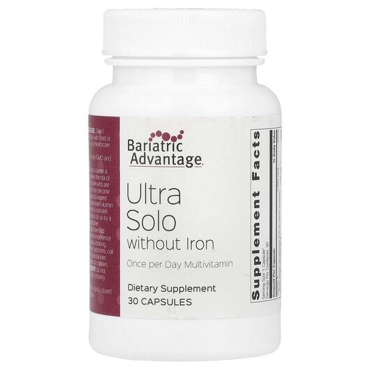Основне фото товара Ultra Solo without Iron, Мультивітаміни, 30 капсул