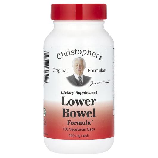Основне фото товара Lower Bowel Formula, Підтримка кишківника, 100 капсул