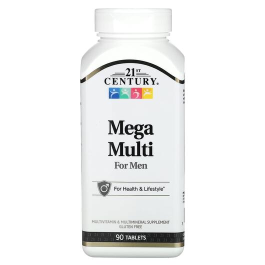Основне фото товара Mega Multi For Men, Мультивітаміни для чоловіків, 90 таблеток