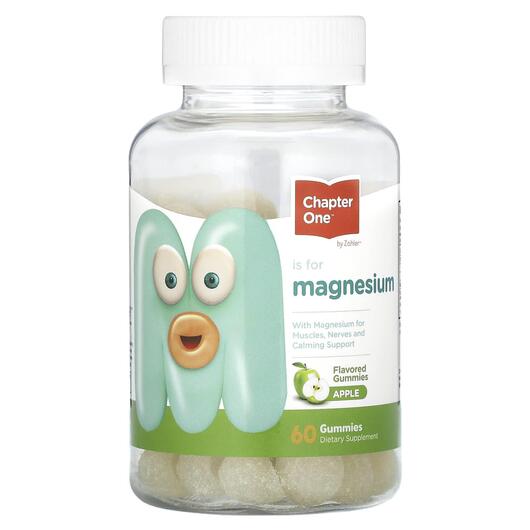 Основне фото товара Chapter One, M is for Magnesium Apple, Магній, 60 таблеток