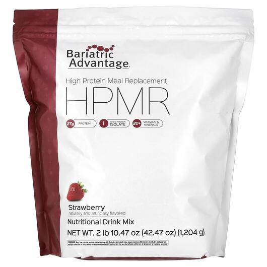 Основне фото товара HPMR High Protein Meal Replacement Strawberry, Замінник їжі, 1204