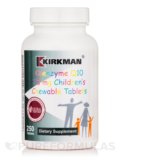 Основне фото товара Coenzyme Q10 25 mg Children's Chewable Tablets, Коензим CoQ1