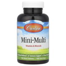 Mini-Multi Мультивитамины Carlson 180 таблеток