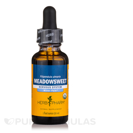 Основне фото товара Herb Pharm, Meadowsweet, Гадючник болотяний, 30 мл
