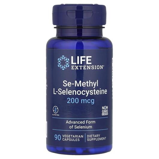 Основне фото товара Se-Methyl L- Selenocysteine 200 mcg, Селен 200 мкг, 90 капсул