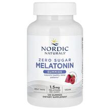 Zero Sugar Melatonin Gummies Raspberry 1.5 mg Nordic