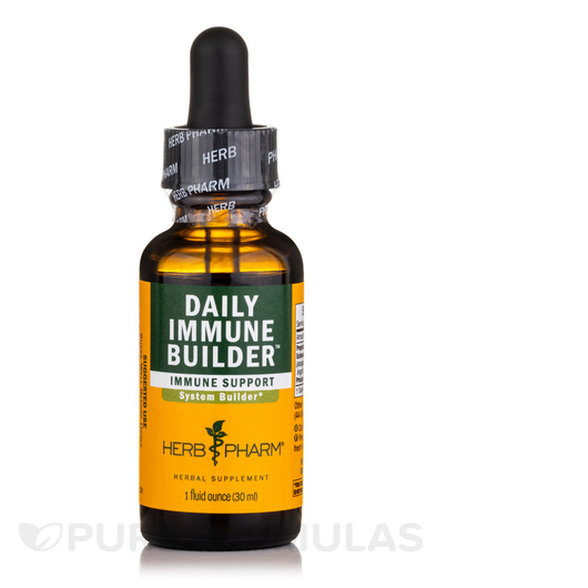 Основне фото товара Herb Pharm, Daily Immune Builder, Підтримка імунітету, 30 мл