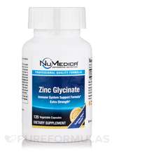 Цинк Гліцинат Zinc Glycinate NuMedica 120 капсул