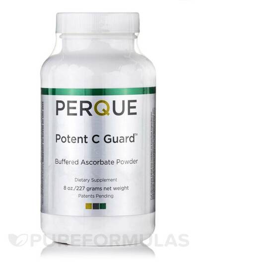 Основне фото товара Perque, Potent C Guard Powder, Вітамін C, 227 г