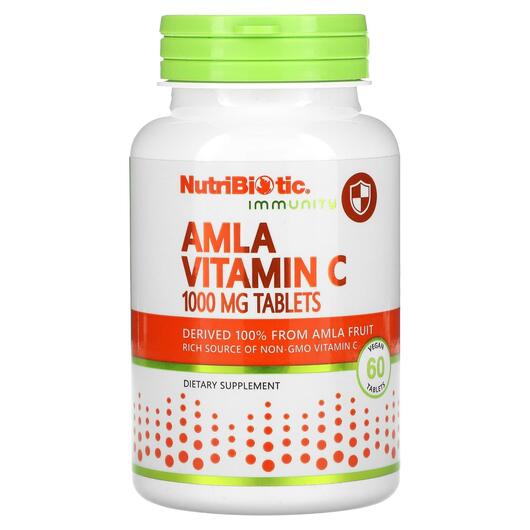 Основне фото товара Immunity Amla Vitamin C 1000 mg, Вітамін C, 60 таблеток