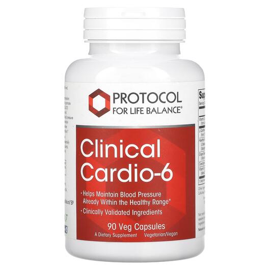 Основное фото товара Кардио комплекс, Clinical Cardio-6, 90 капсул