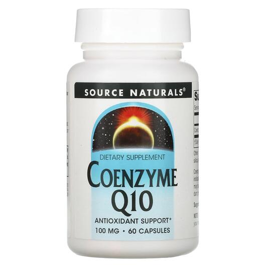 Основне фото товара Coenzyme Q10 100 mg 60, Коензим Q10 100 мг, 60 капсул