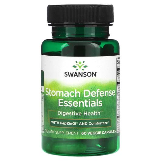 Основне фото товара Stomach Defense Essentials, Підтримка кишківника, 60 капсул
