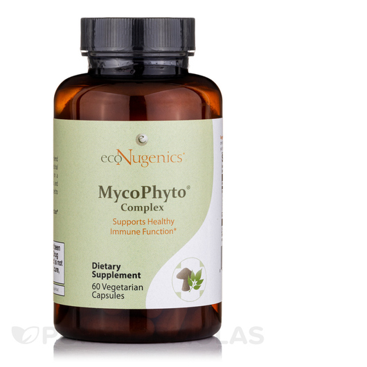 Основне фото товара Econugenics, MycoPhyto Complex, Гриби, 60 капсул