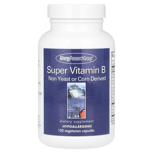Основне фото товара Super Vitamin B Complex, B-комплекс, 120 капсул