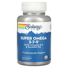 Олія з дикого лосося Super Omega 3-7-9 with Vitamin