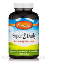 Super 2 Daily Омега 3 Carlson 120 капсул