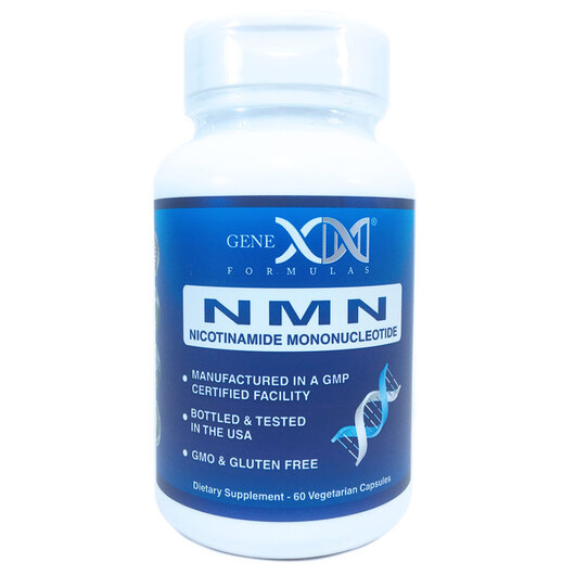Основне фото товара Genex Formulas, NMN 250, Нікотинамід мононуклеотид, 60 капсул