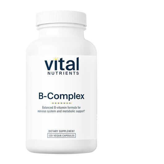 Основне фото товара Vital Nutrients, B-Complex, B-комплекс, 120 капсул