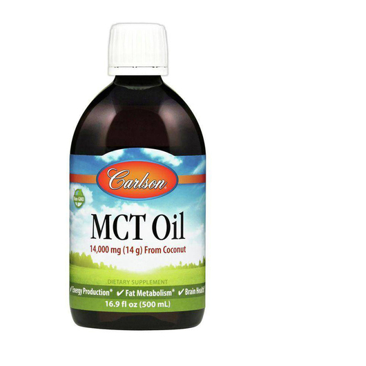 Основне фото товара Carlson, MCT Oil Liquid, MCT Олія, 500 мл