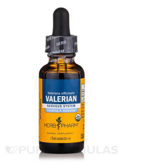 Основне фото товара Herb Pharm, Valerian, Валеріана, 30 мл