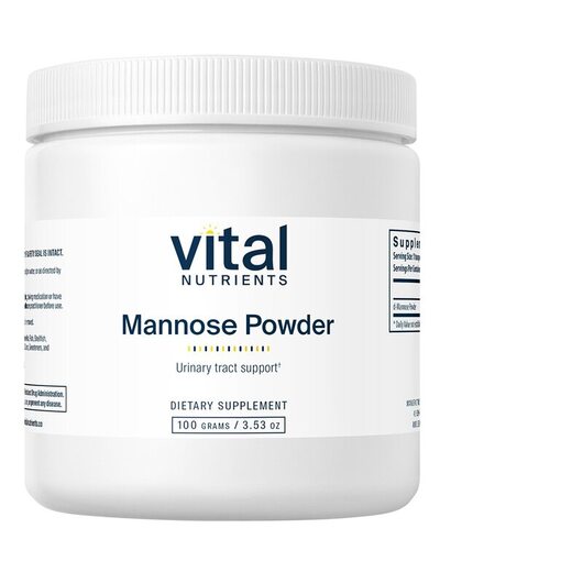 Основное фото товара Vital Nutrients, Д-манноза, Mannose Powder, 100 г