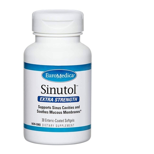 Основне фото товара Sinutol Extra Strength, Підтримка носових пазух, 30 капсул
