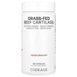 Фото товару CodeAge, Grass-Fed Beef Cartilage, Бичача печінка, 180 капсул
