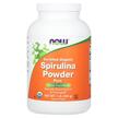 Фото товару NOW, Spirulina Powder, Спіруліна Сертифікована, 454 г