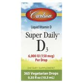 Вітамін D3 150 мкг 6000 МО Super Daily D3 150 mcg IU
