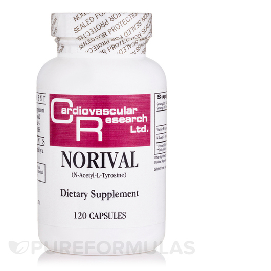 Основне фото товара Ecological Formulas, Norival, Підтримка мозку, 120 капсул