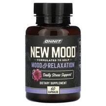 Підтримка стресу New Mood Mood & Relaxation Onnit Підтримка стресу New Mood Mood & Relaxation Onnit