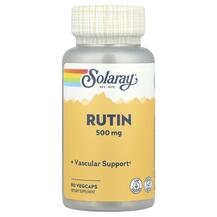 Рутин 500 мг Rutin 500 mg Solaray 90 капсул
