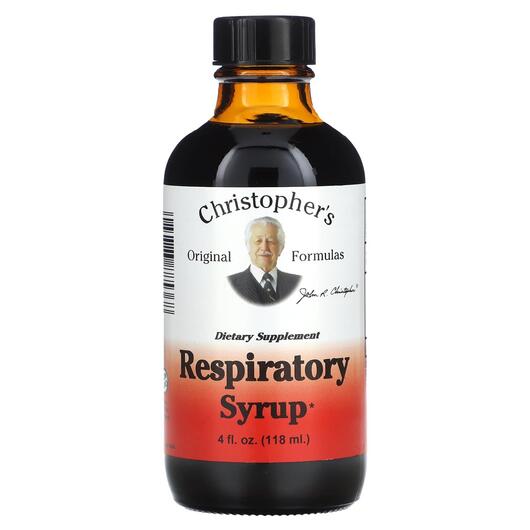 Основне фото товара Respiratory Syrup, Підтримка органів дихання, 118 мл