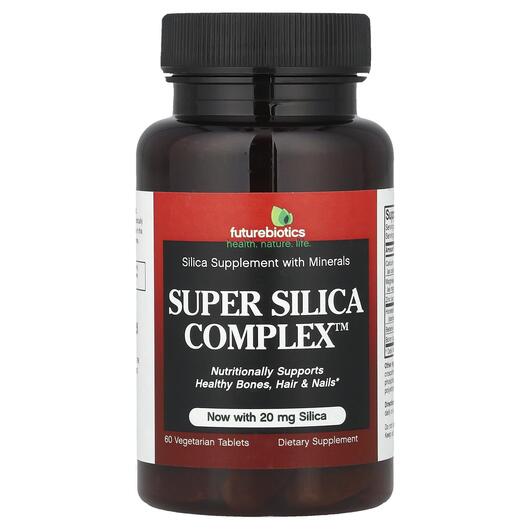 Основне фото товара Super Silica Complex, Кремній Супер комплекс, 60 таблеток