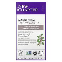 Magnesium + Ashwagandha Ашваганда New Chapter