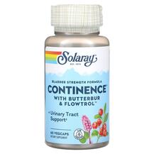 Continence Поддержка мочевого пузыря Solaray