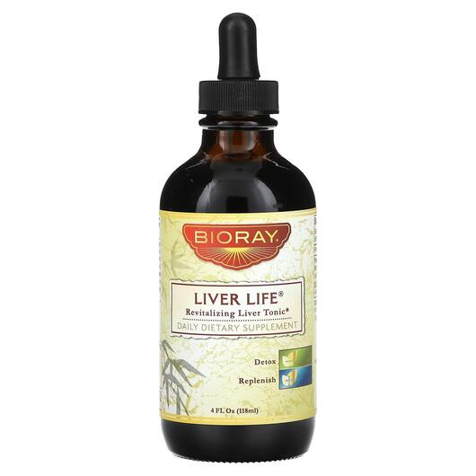 Основне фото товара Bioray, Liver Life, Поддержка Печени, 118 мл