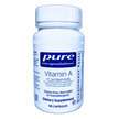 Фото товару Vitamin A+ Carotenoids, Вітамін А Ретінол, 90 капсул