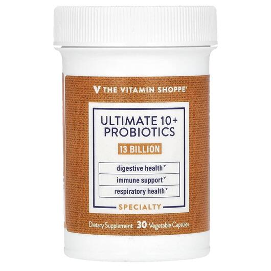 Основне фото товара Ultimate 10+ Probiotics 13 Billion, Пробіотики, 30 капсул