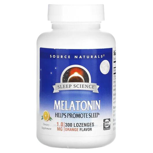 Основне фото товара Sleep Science Melatonin Orange 1 mg, Мелатонін, 300 таблеток