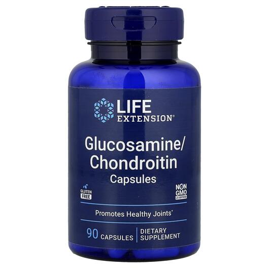 Основне фото товара Glucosamine Chondroitin, Глюкозамін Хондроітин, 100 капсул