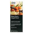 Gaia Herbs, Plant Force Liquid Iron, Залізо, 473 мл